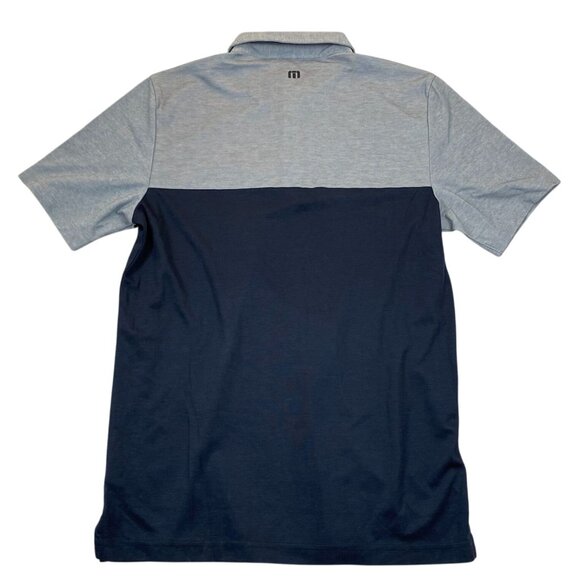 NWT Travis Mathew Mens Polo Shirt Medium The Rudds 2.0 Short Sleeve Stretch Gray - Picture 2 of 11